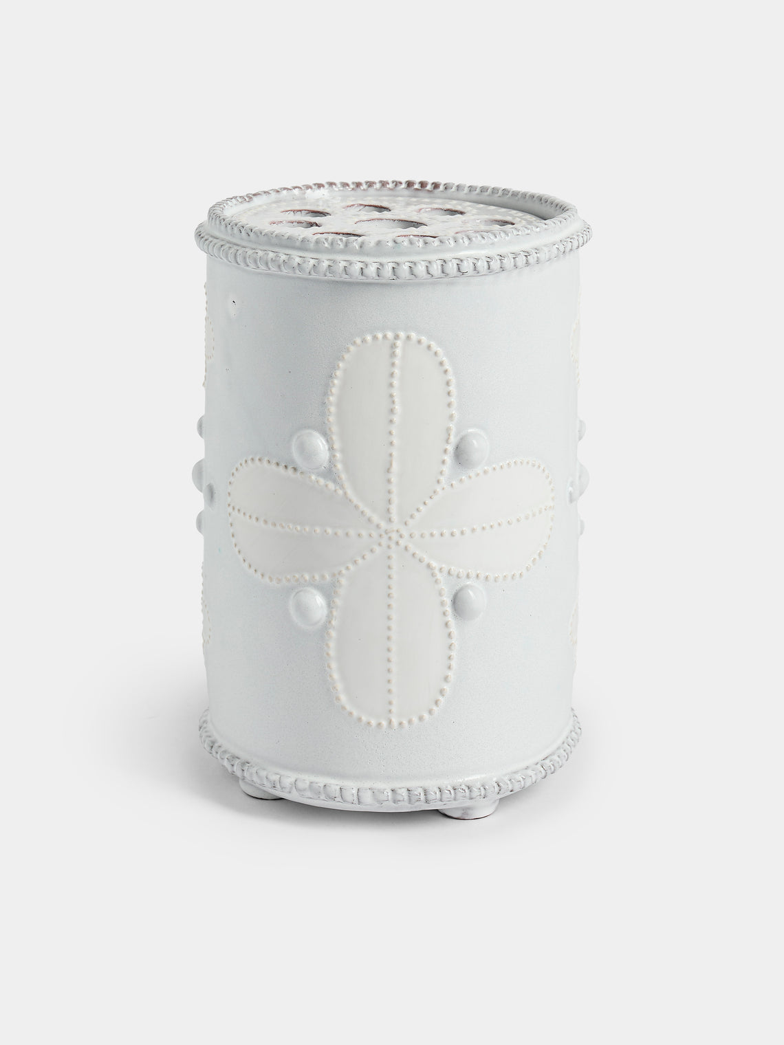 Emily Mitchell - Hand-Built Ceramic Bough Vase - White - ABASK - 