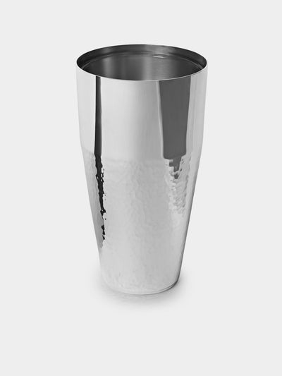 Robbe & Berking - Martelé Cocktail shaker with glass - Silver - ABASK - 