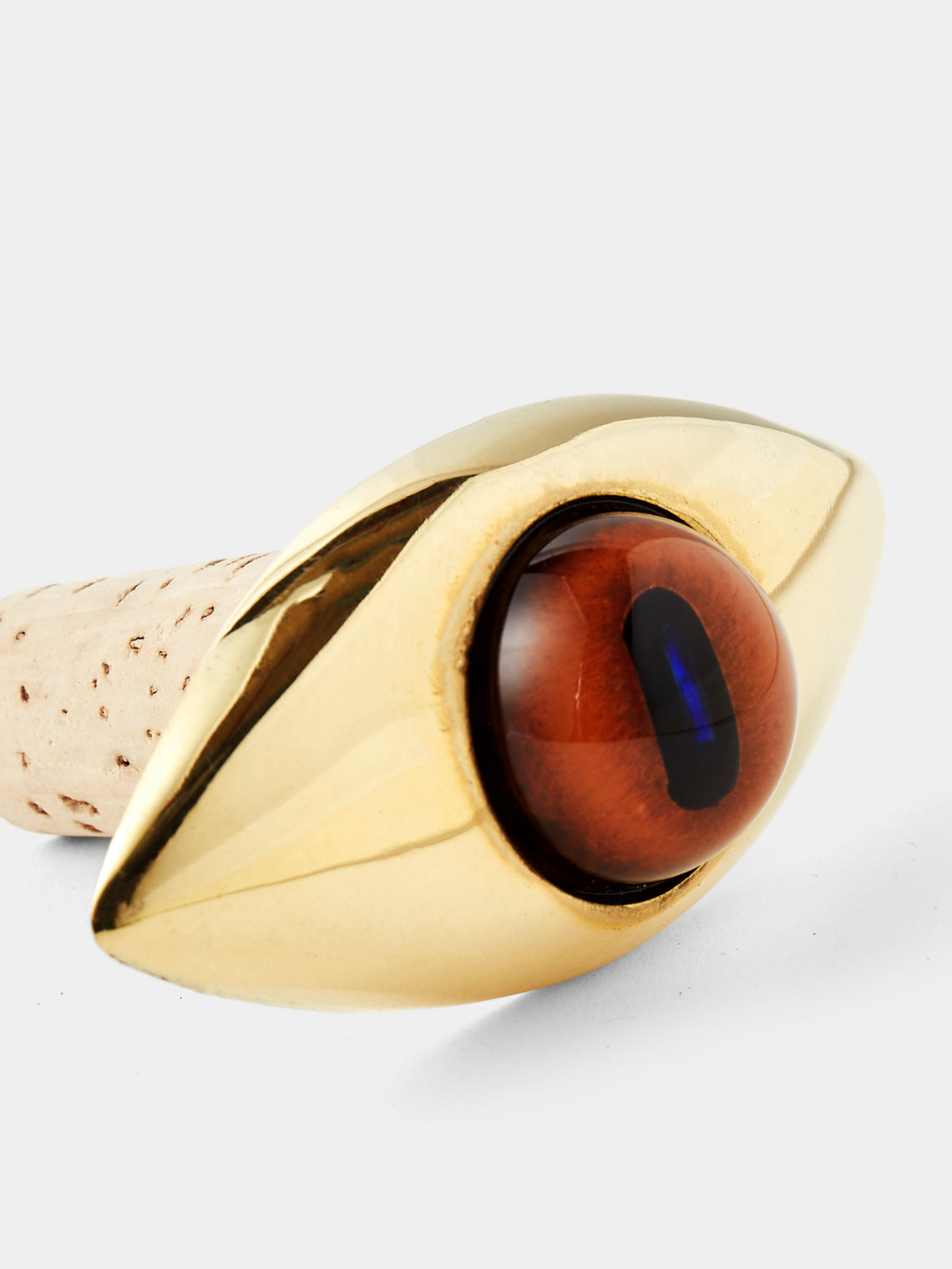 Carl Auböck - Eye Brass Bottle Stopper - Gold - ABASK