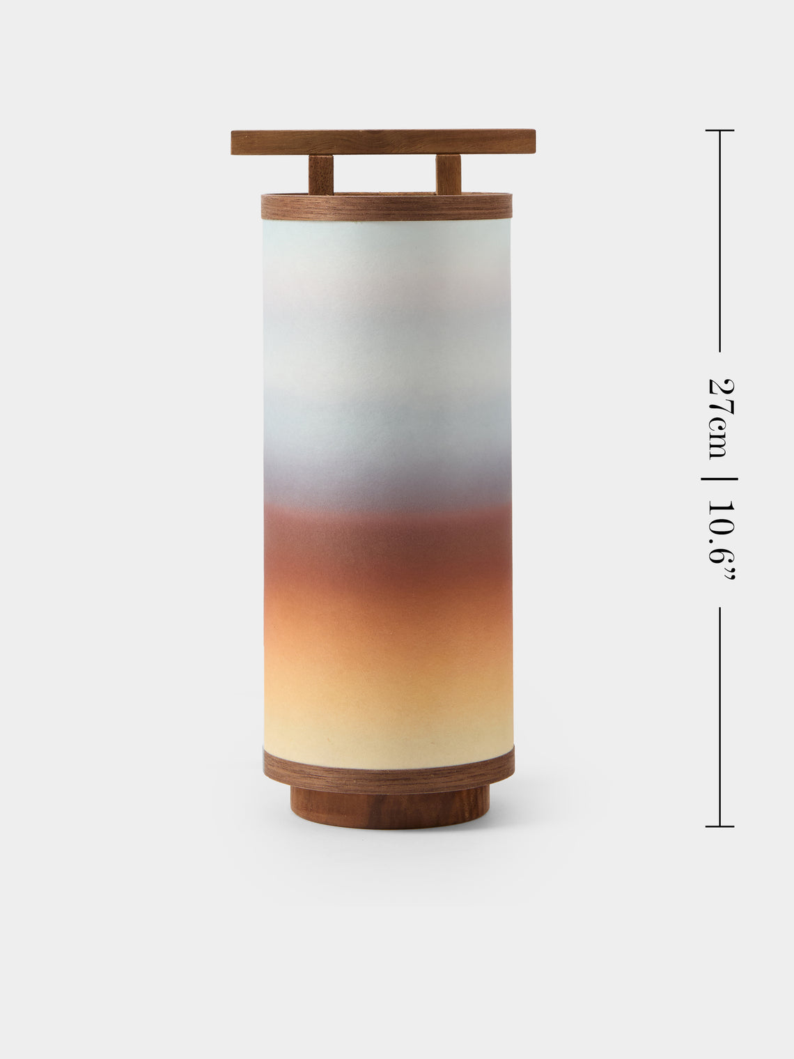 Maxime Prange - Torii Walnut and Washi Paper Small Table Lamp - Multiple - ABASK