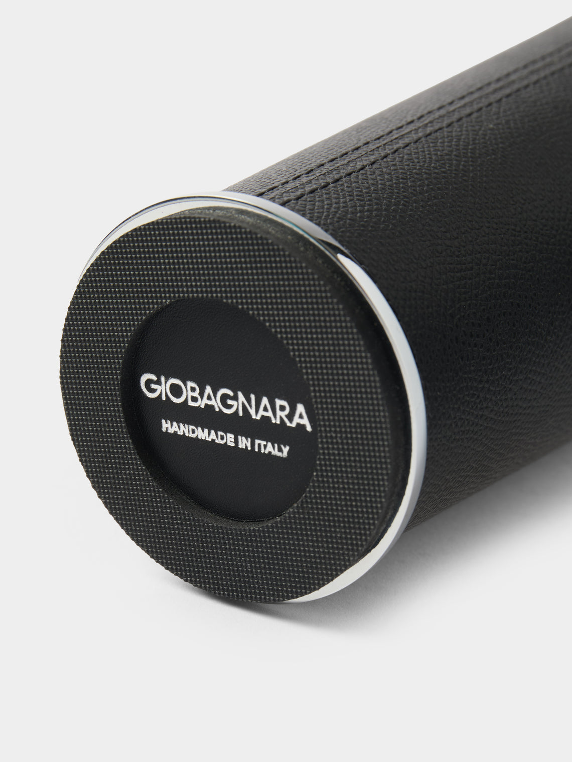 Giobagnara - Ocean Leather Cocktail Shaker - Black - ABASK