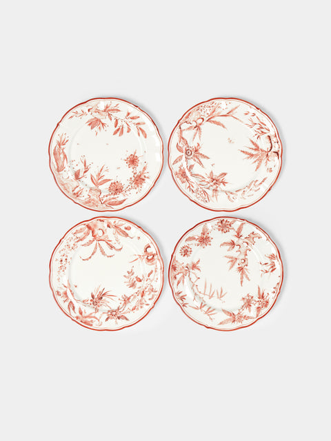 Laboratorio Paravicini - Rocaille Ceramic Dessert Plates (Set of 4) -  - ABASK - 