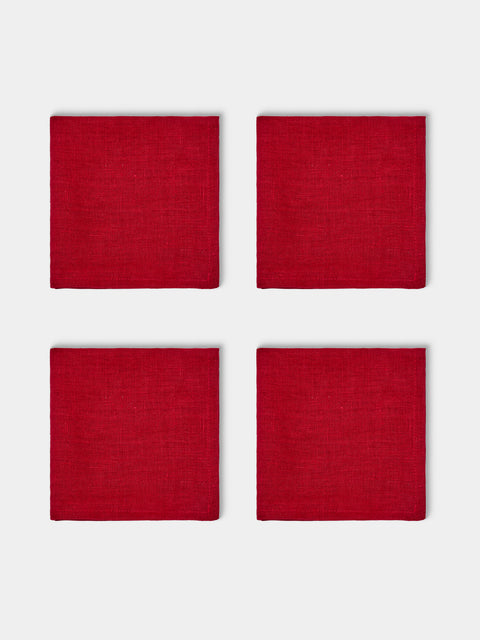 Borgo delle Tovaglie - Filo Linen Napkins (Set of 4) - Multiple - ABASK - 