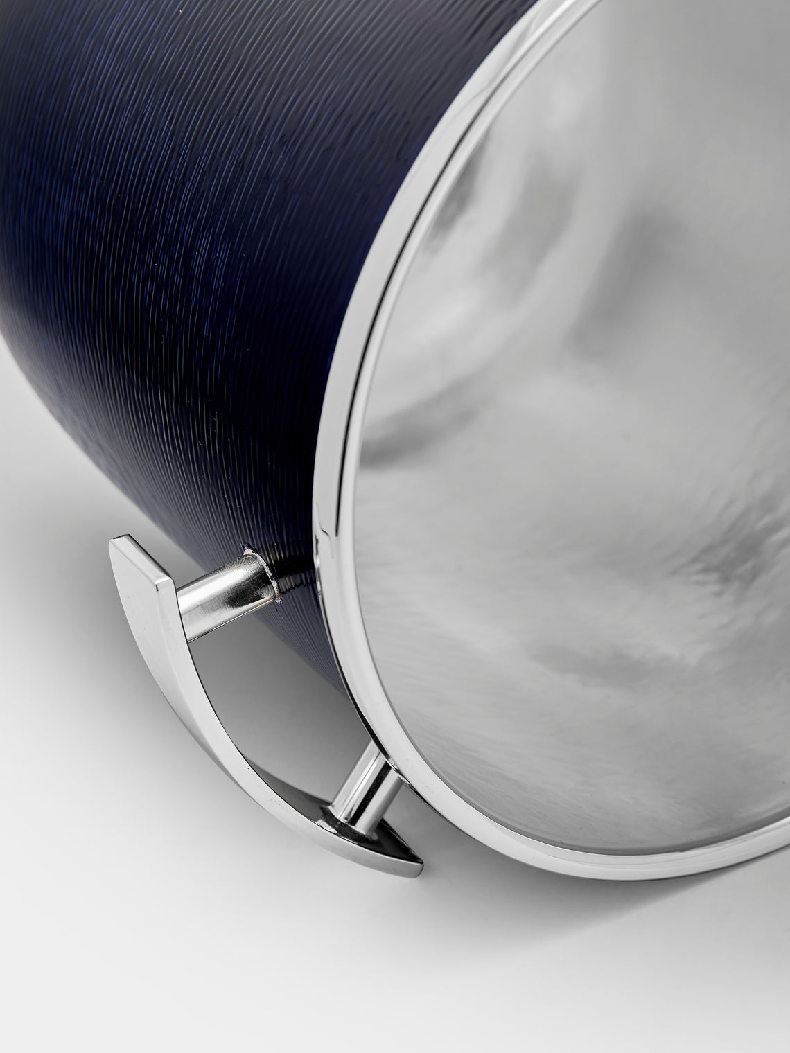 Zanetto - Avant Garde Enamelled Silver-Plated Champagne Bucket -  - ABASK