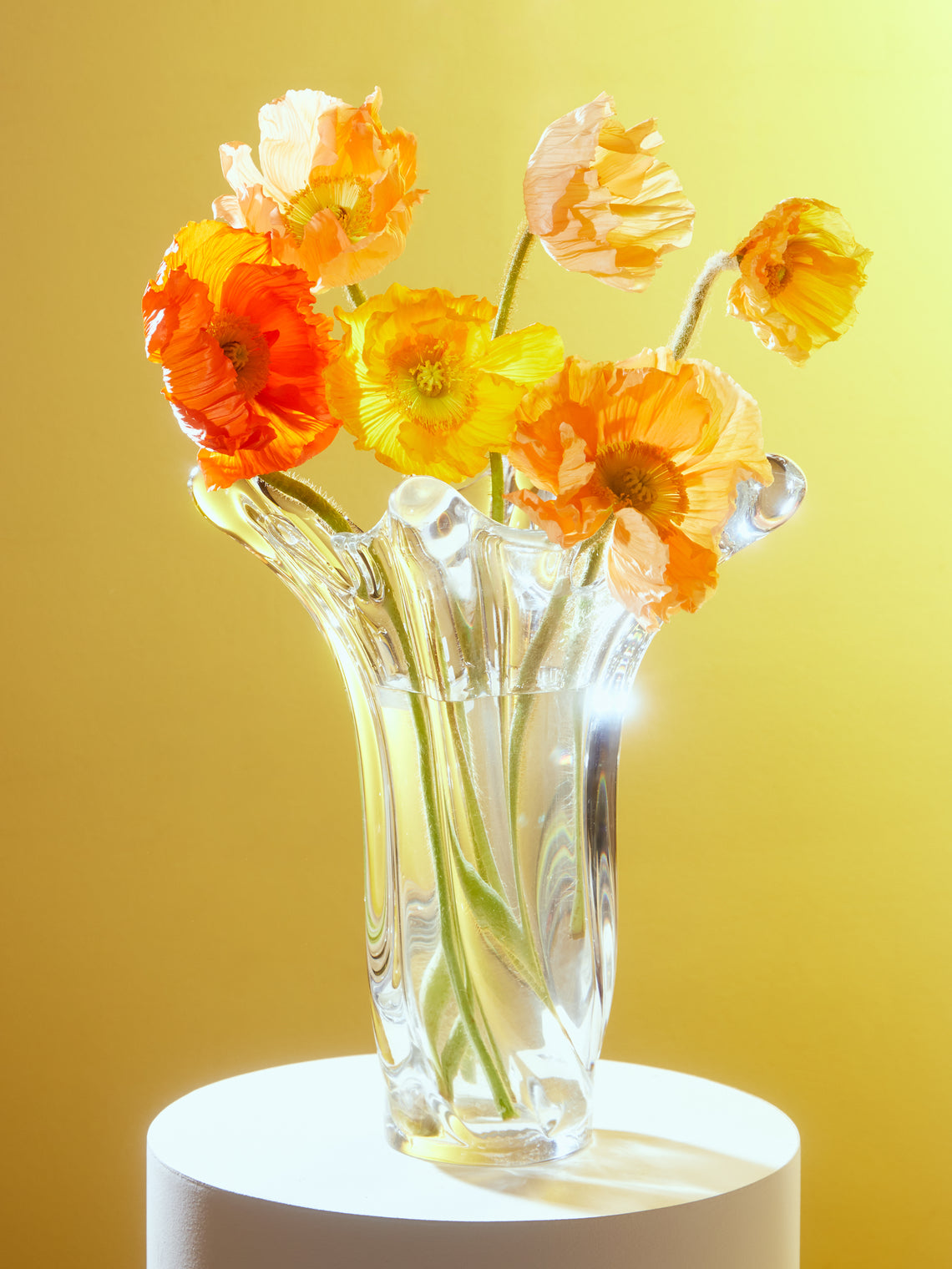 Antique and Vintage - 1980s Art Vannes Crystal Vase -  - ABASK