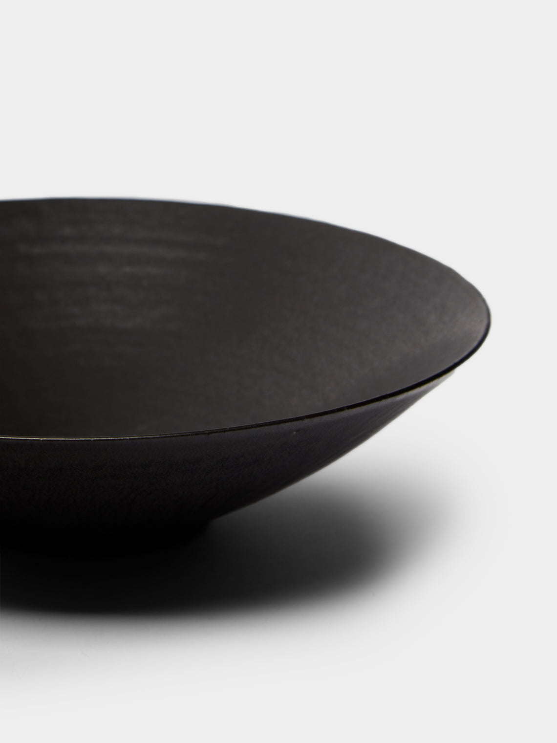 Lee Song-am - Black Clay Serving Bowl -  - ABASK