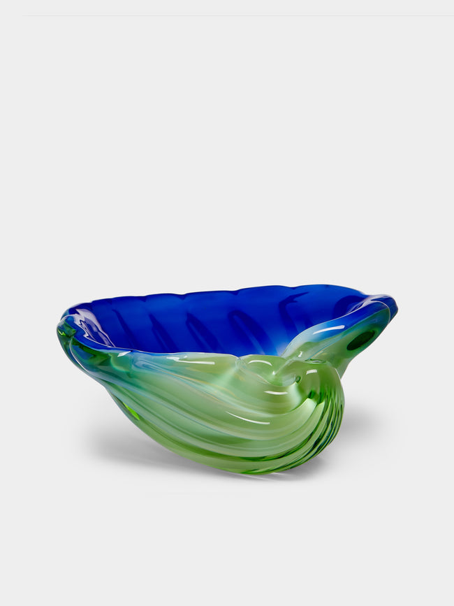 Antique and Vintage - 1950s Seguso Shell Glass Bowl -  - ABASK - 