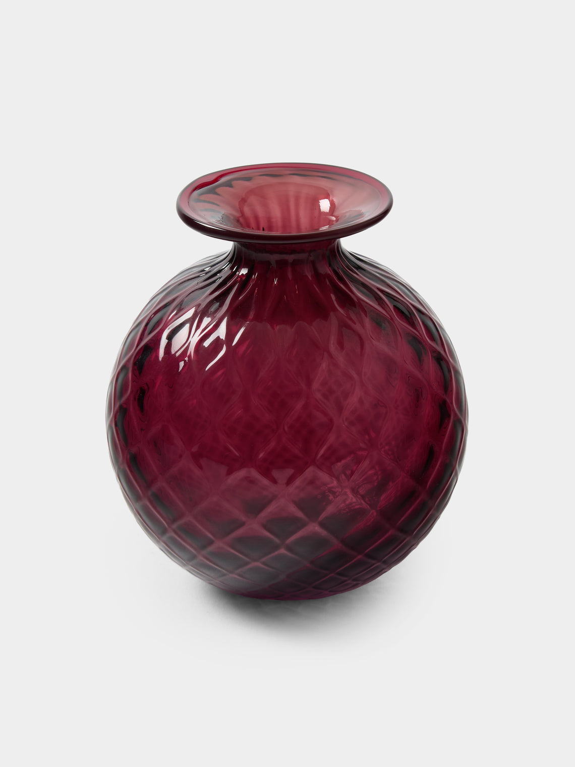 Venini - Monofiore Balloton Hand-Blown Murano Glass Bud Vase (5in/12.5cm) - Pink - ABASK - 