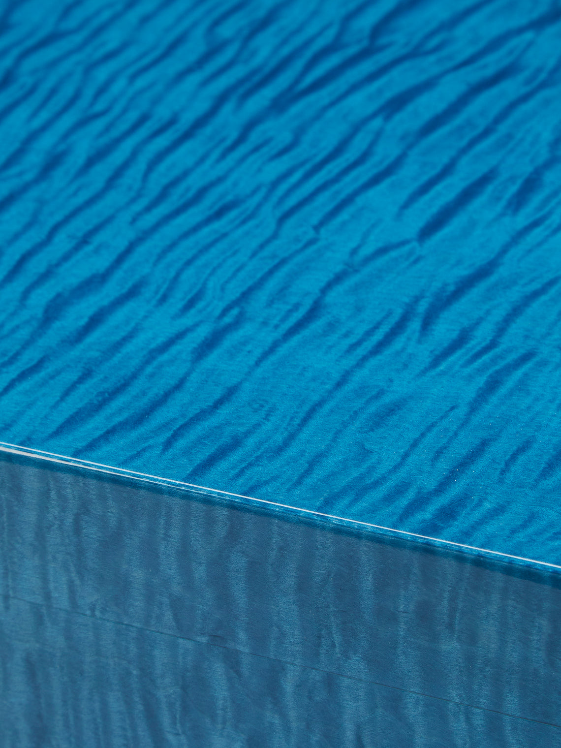 Elie Bleu - Fruit Sycamore Humidor Case (50 Cigars) - Blue - ABASK