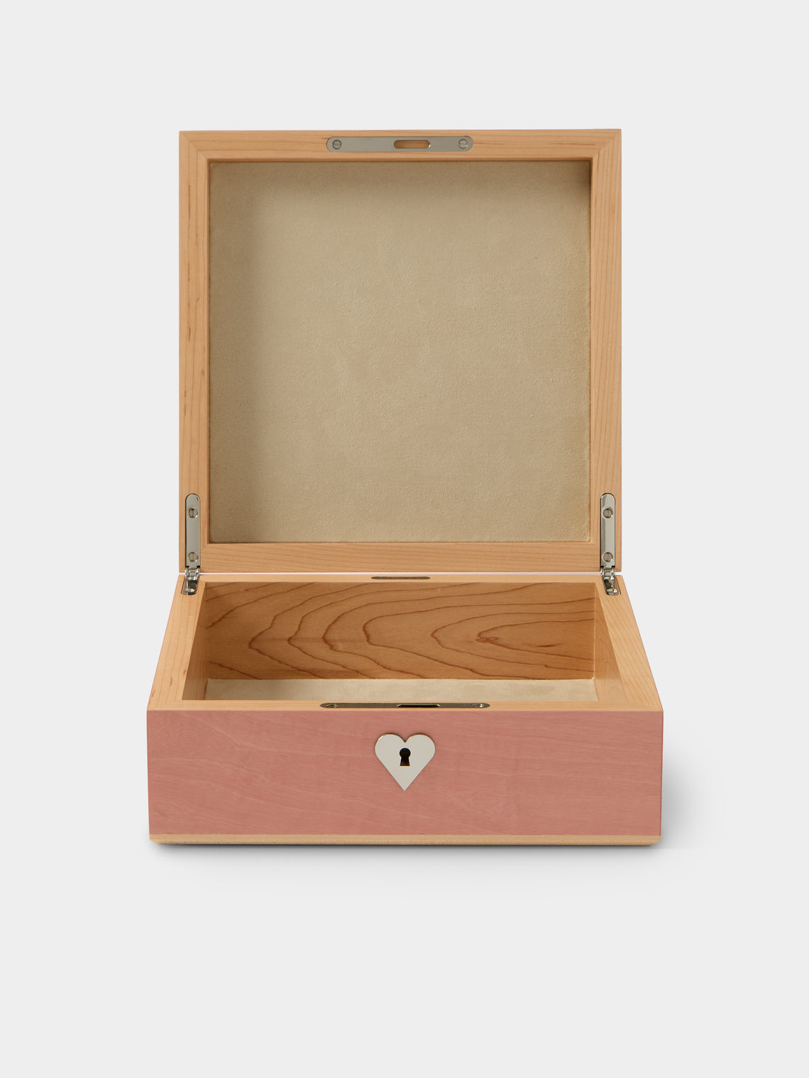 Linley - Henley Heart Sycamore Box - Pink - ABASK