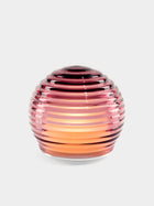 Green Wolf Lighting - Ametista Curve Hand-Blown Murano Glass Portable Table Light - Purple - ABASK - 