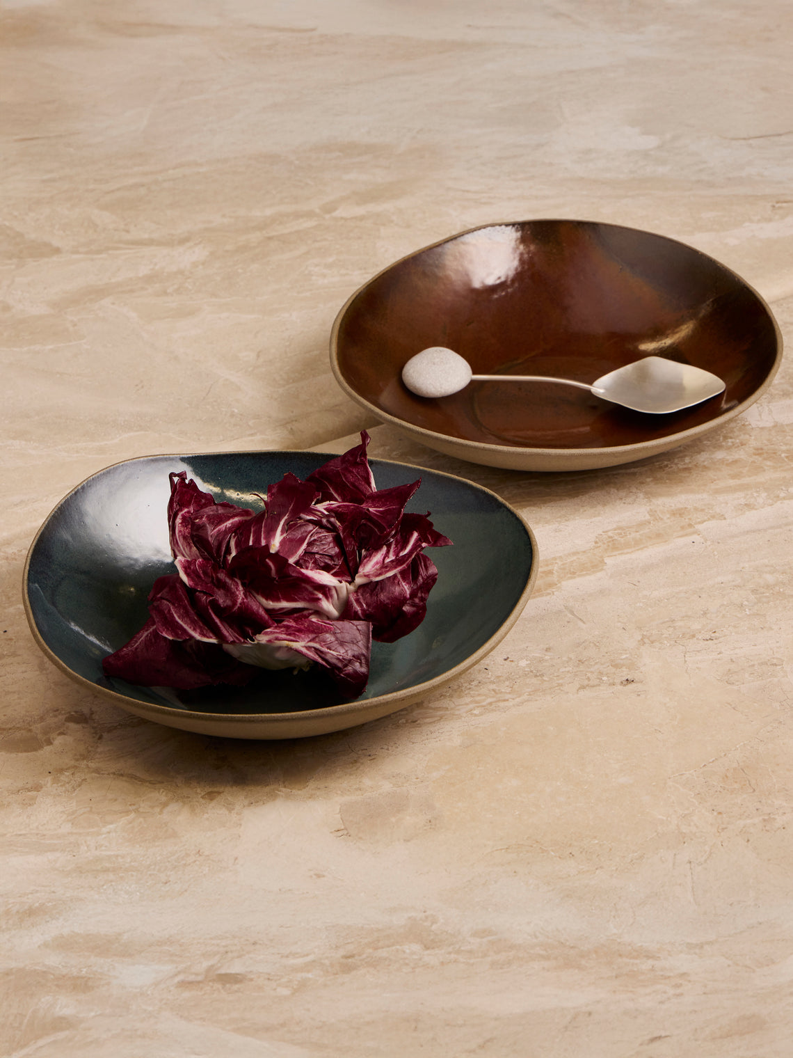 Hana Karim Studio - Hand-Built Stoneware Salad Bowls (Set of 2) - Multiple - ABASK