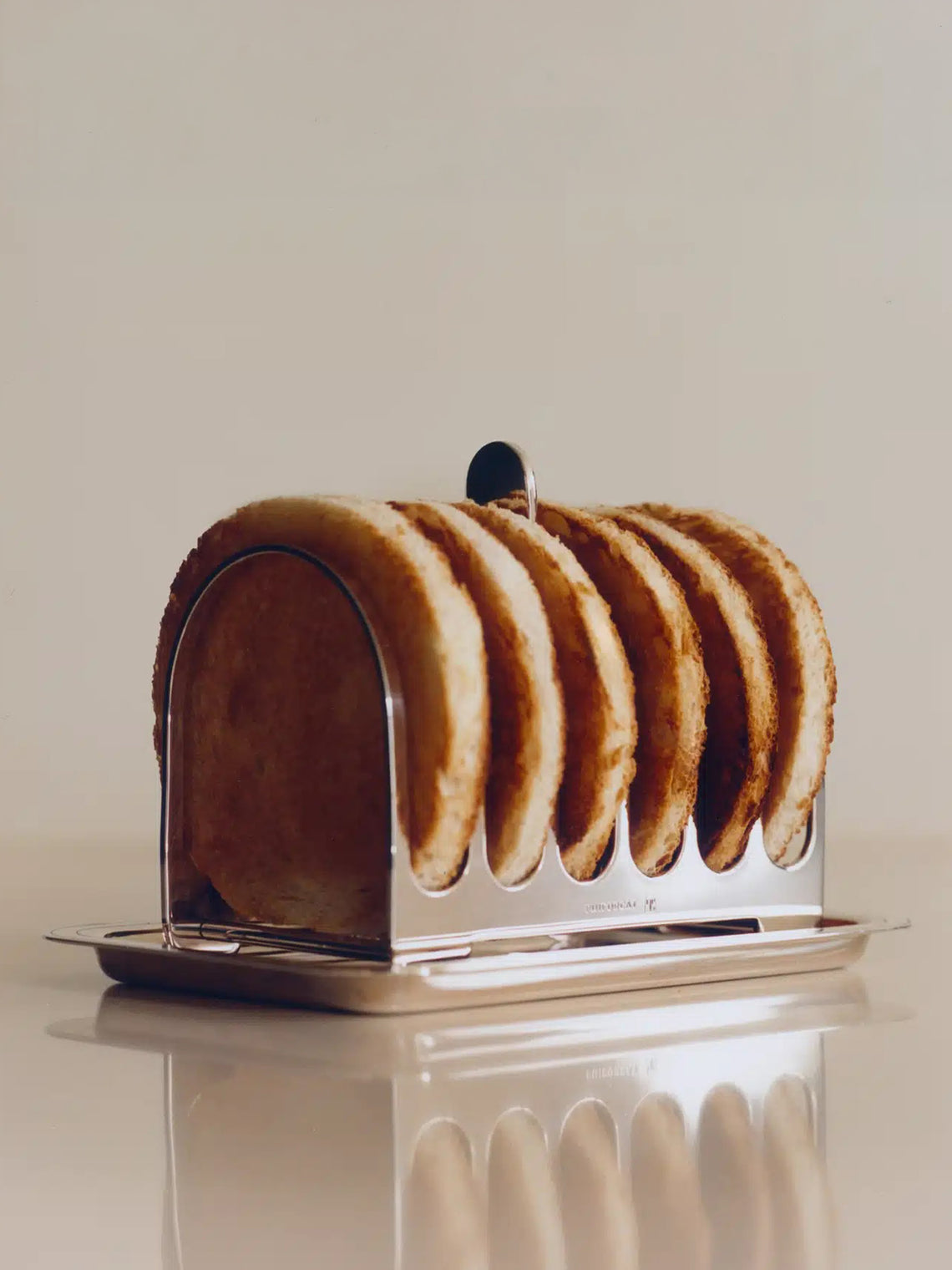 Puiforcat - Normandie Sterling Silver Toast Holder with Tray - Silver - ABASK