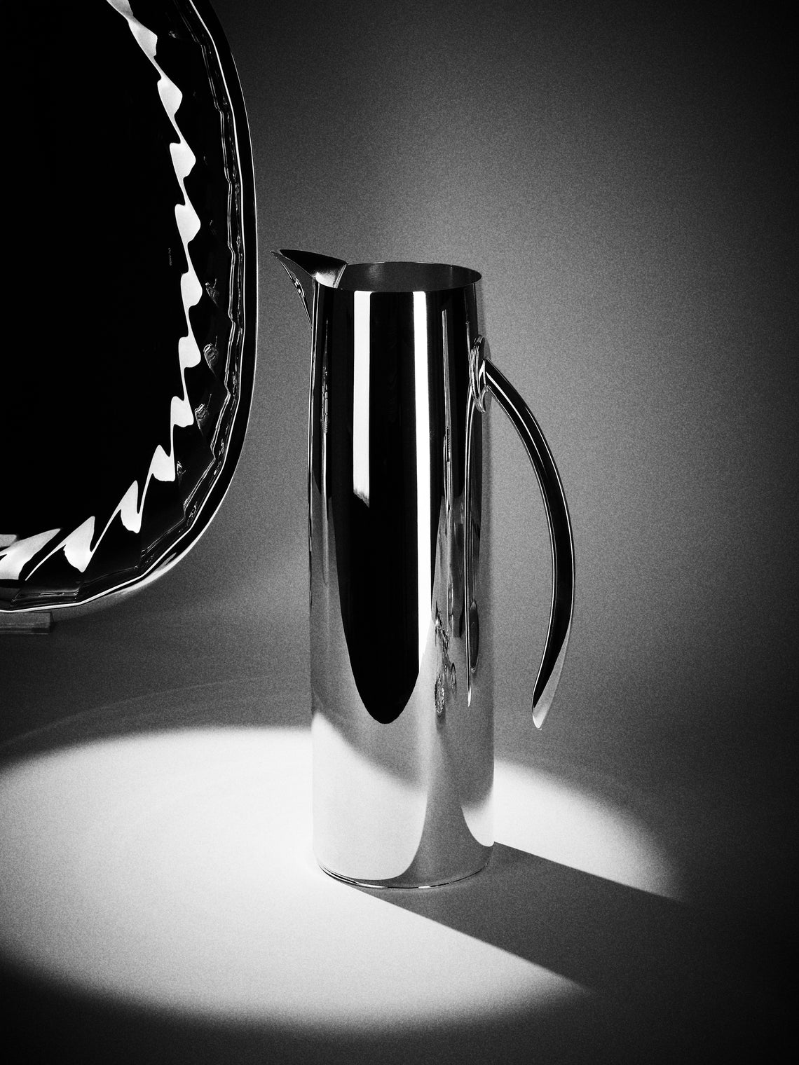 Greggio - Goccia Silver-Plated Large Pitcher - Silver - ABASK