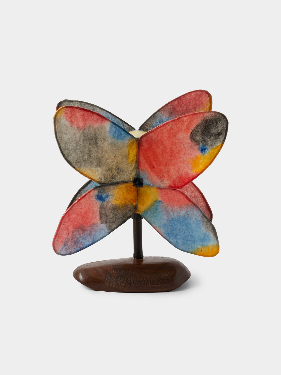 Yuxuan Huang - Firework Hand-Painted Kozo Paper and Wood Table Lamp - Multiple - ABASK - 