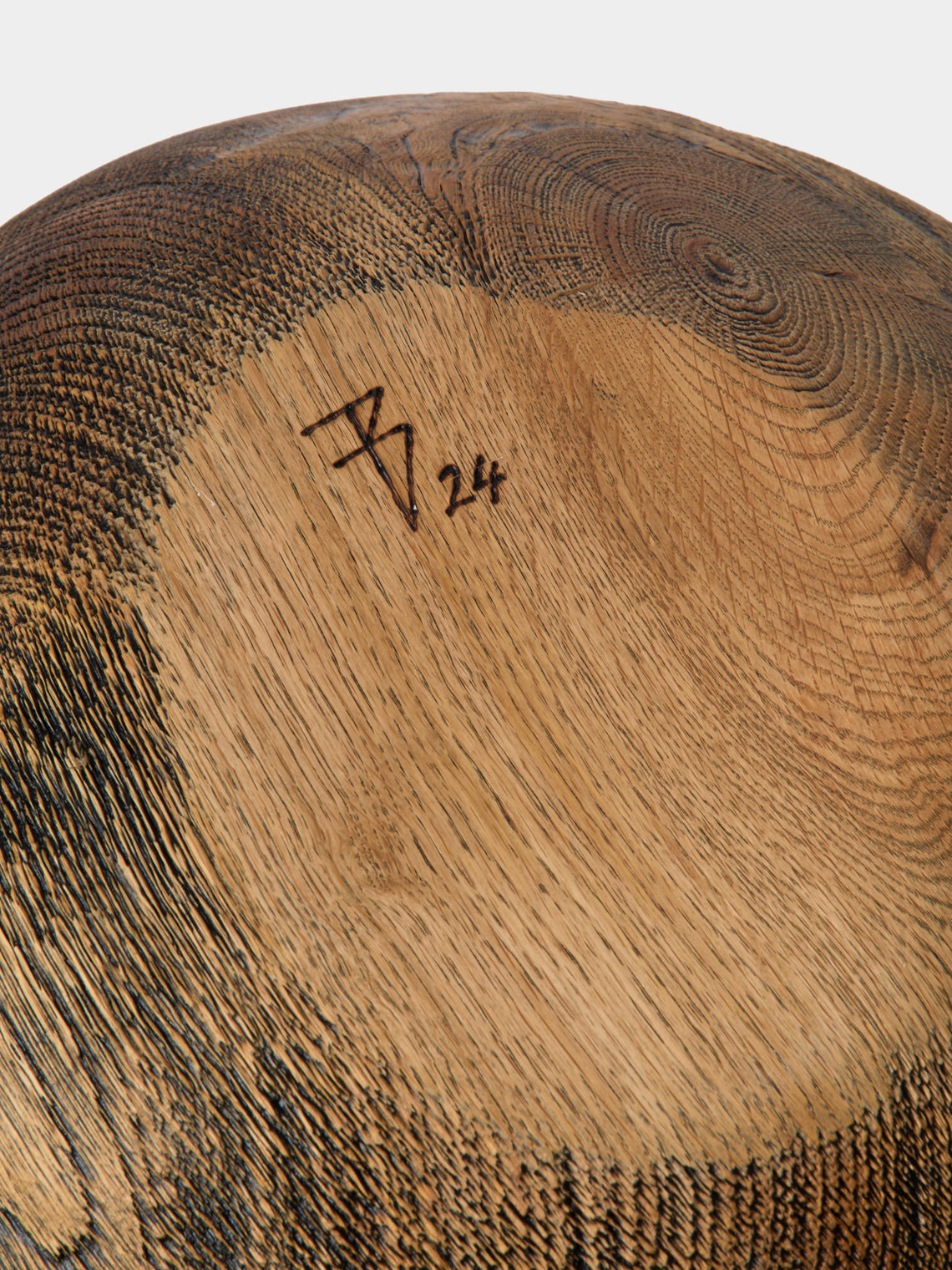 Friedemann Buehler - Dark Brown Oak Bowl - Brown - ABASK