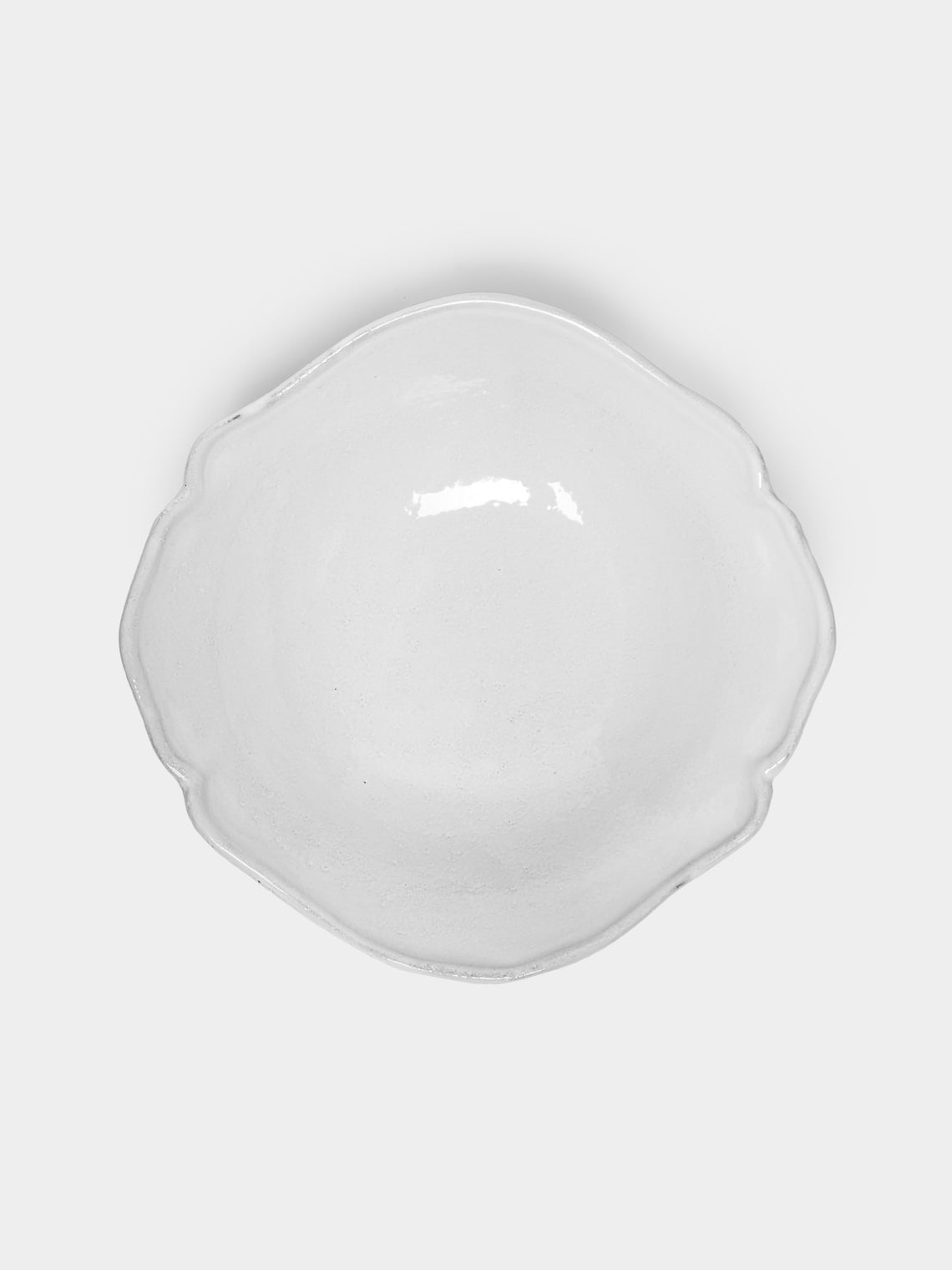 Astier de Villatte - Bac Hand-Glazed Ceramic Small Soup Plate (Set of 2) - White - ABASK
