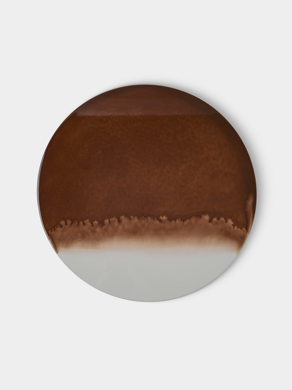 MAAR Design - | Set of 4 | Terra Hand-Painted Lacquered Placemats - Brown - ABASK