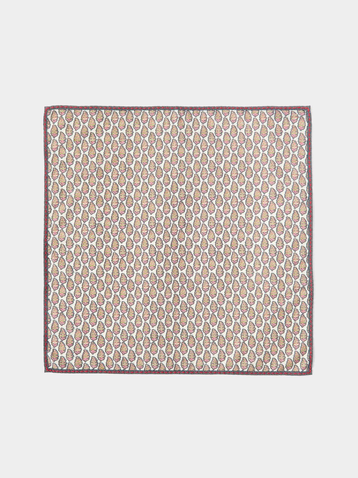 D'Ascoli - | Set of 4 | Tansy Printed Cotton Napkins - Multiple - ABASK