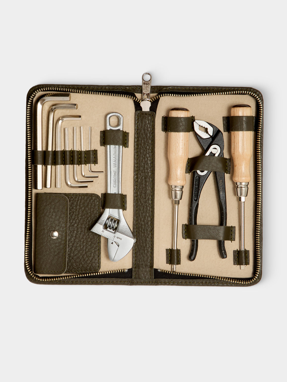 F. Hammann - Leather Toolkit - Green - ABASK - 