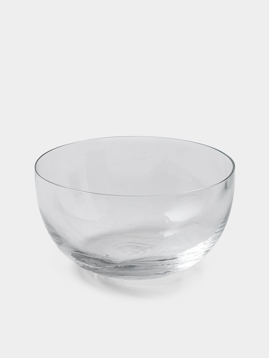 NasonMoretti - | Set of 6 | Idra Hand-Blown Murano Glass Dessert Bowls - Clear - ABASK