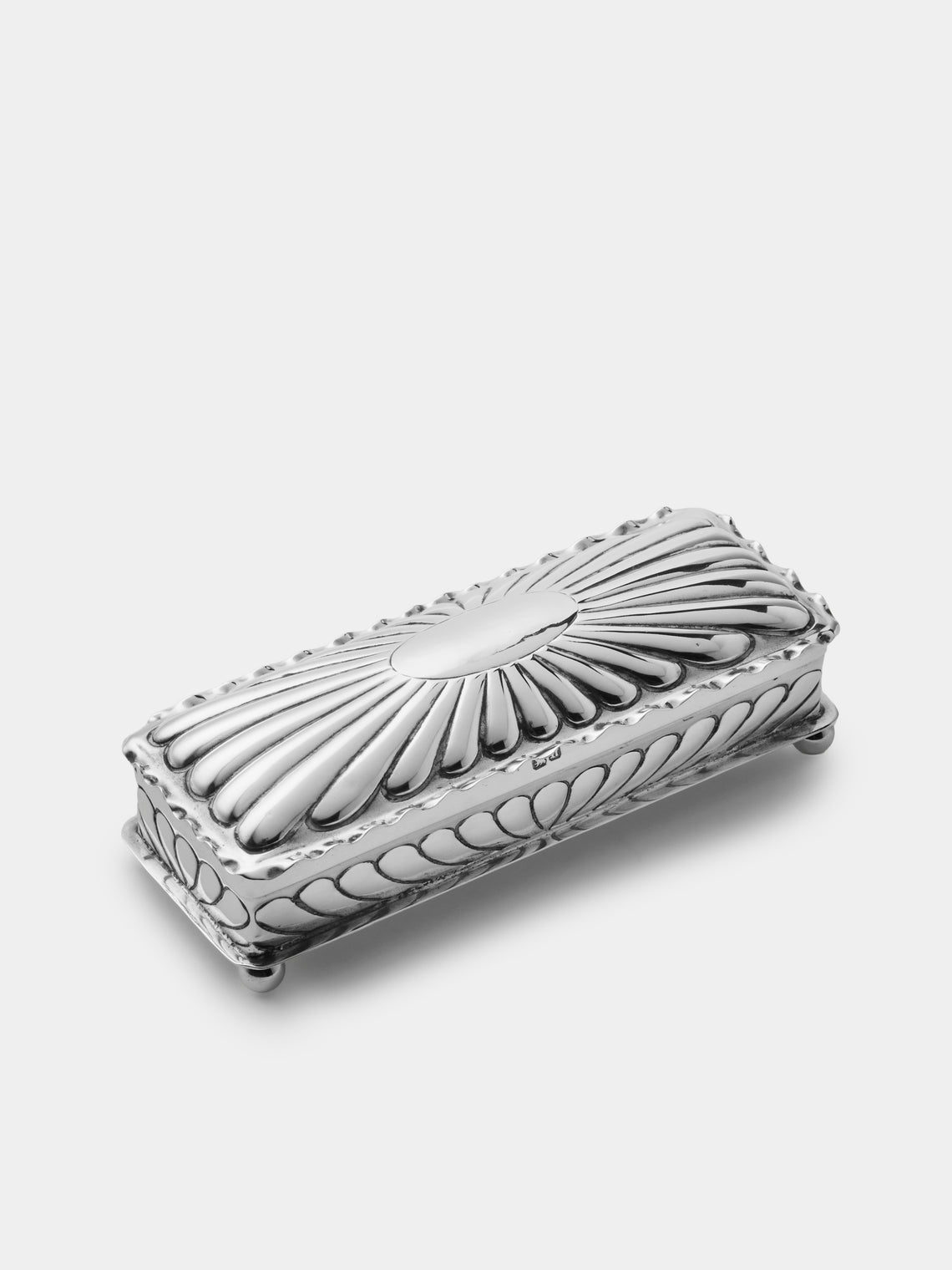 Antique and Vintage - 1894 Small Sterling Box - Silver - ABASK