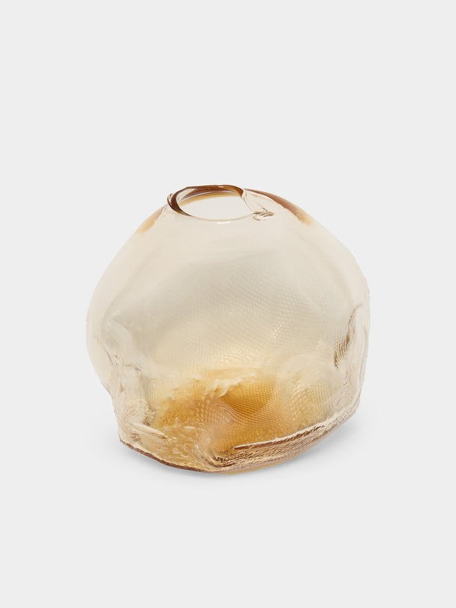 Vogel Studio - Hand-Blown Glass Bud Vase (5in/13cm) - Yellow - ABASK - 