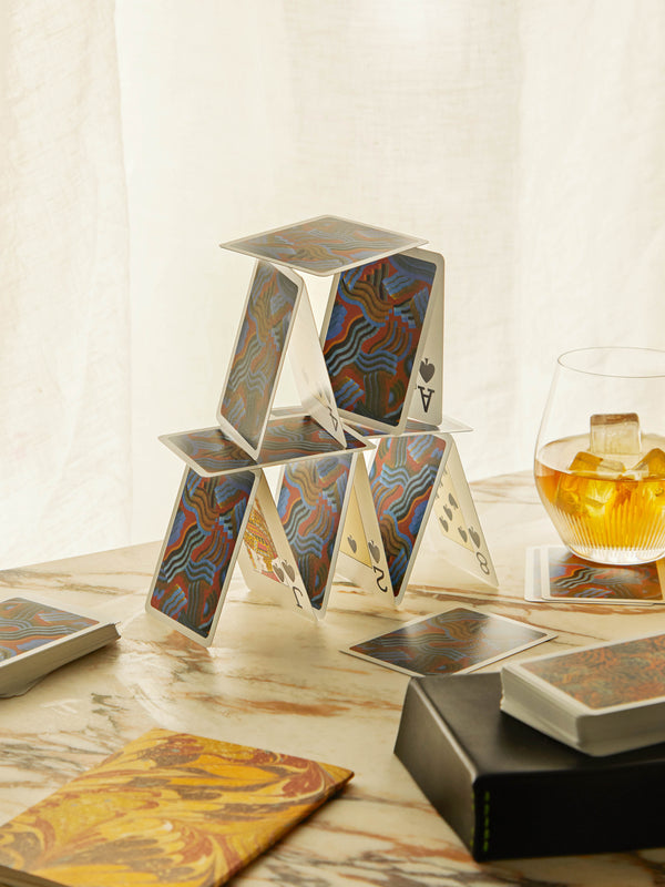 Nick Plant - Leather Playing Cards Set -  - ABASK