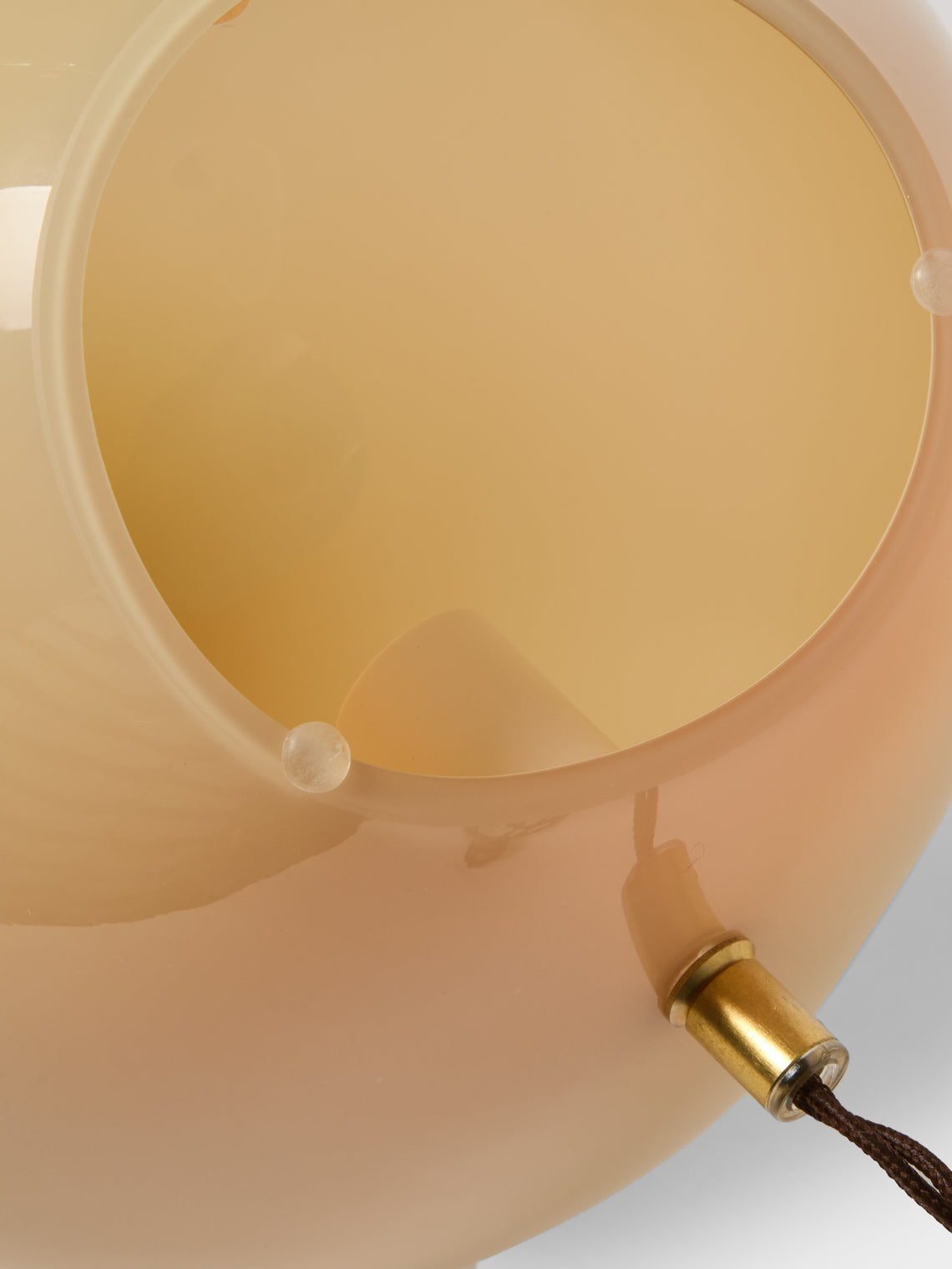 Helle Mardahl Studio - Bon Bon Hand-Blown Glass Table Lamp - Yellow - ABASK