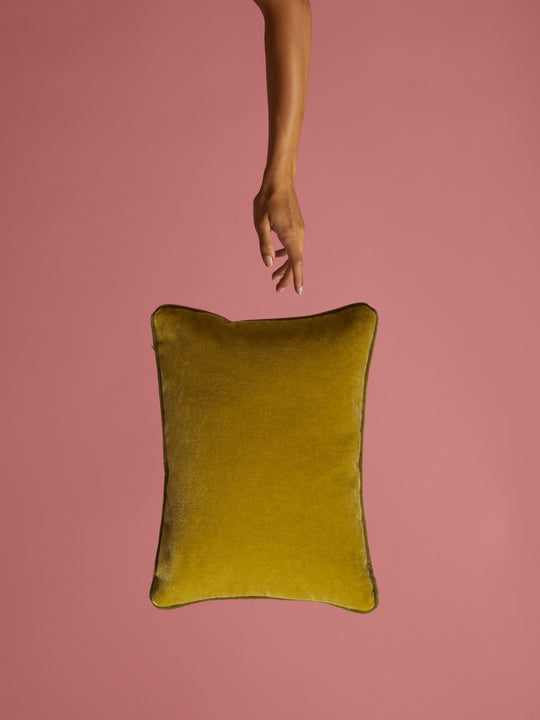 Blue Afua Cotton Bed Cushion by Sister By Studio Ashby ABASK US