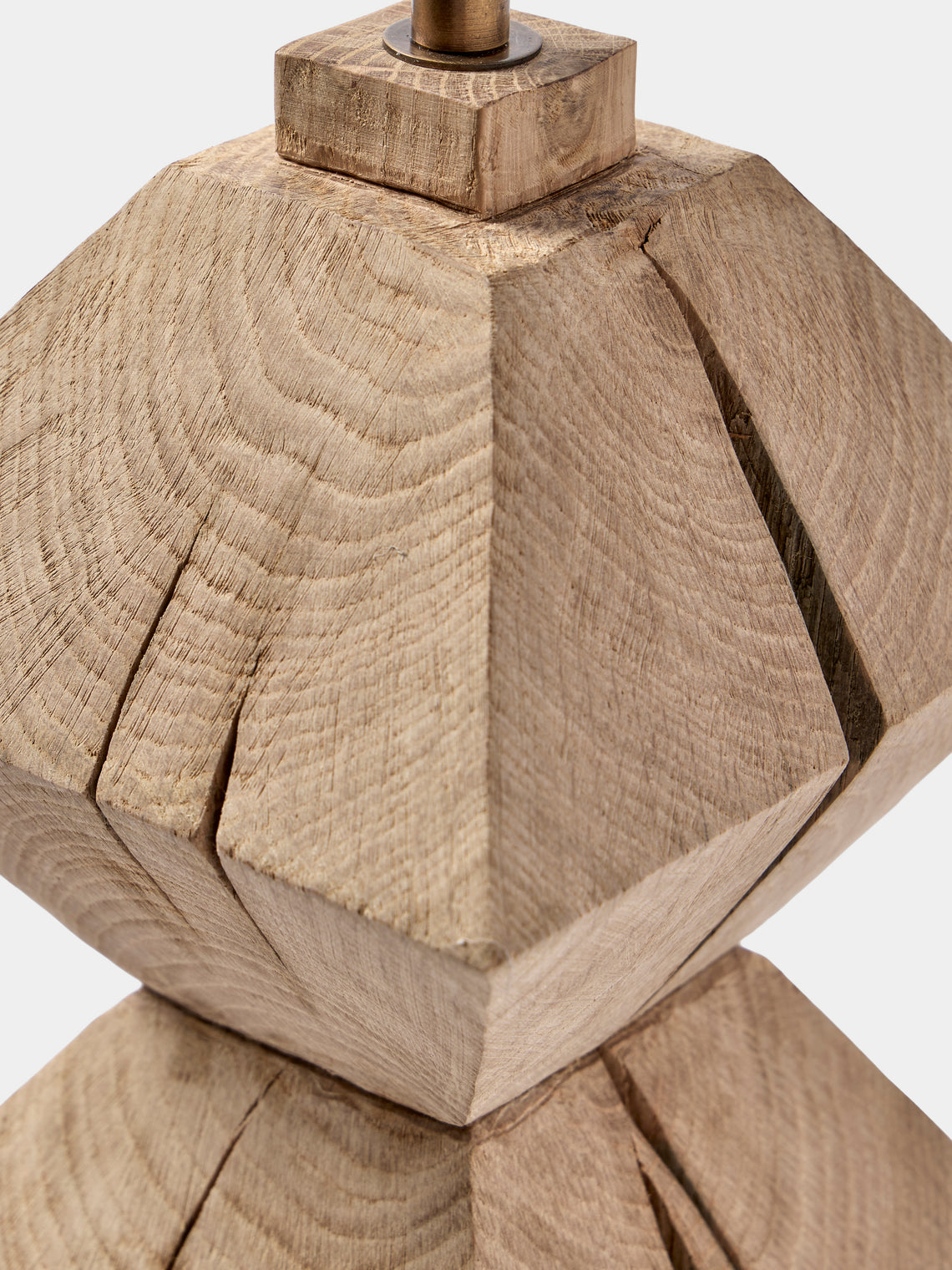 Jamie Gaunt Designs - No. 7 Natural Oak Table Lamp - Natural - ABASK