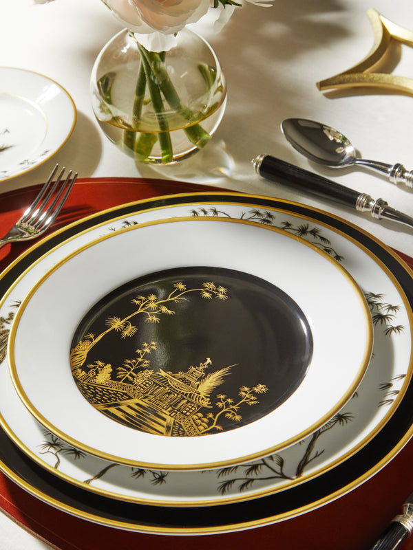 Pinto Paris - Vieux Kyoto Porcelain Dessert Plate -  - ABASK