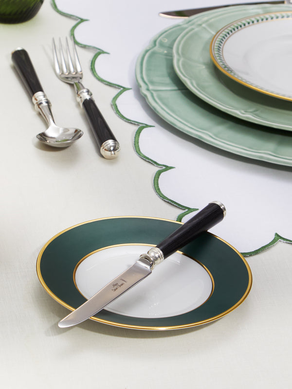 Augarten - Hand-Painted Porcelain Bread Plate -  - ABASK