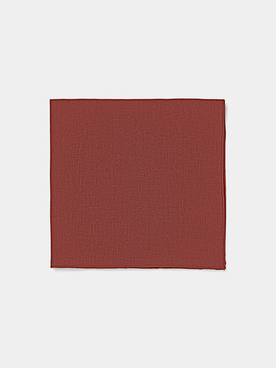 Borgo delle Tovaglie - Filo Linen Extra Large Napkins (Set of 4) - Red - ABASK - 