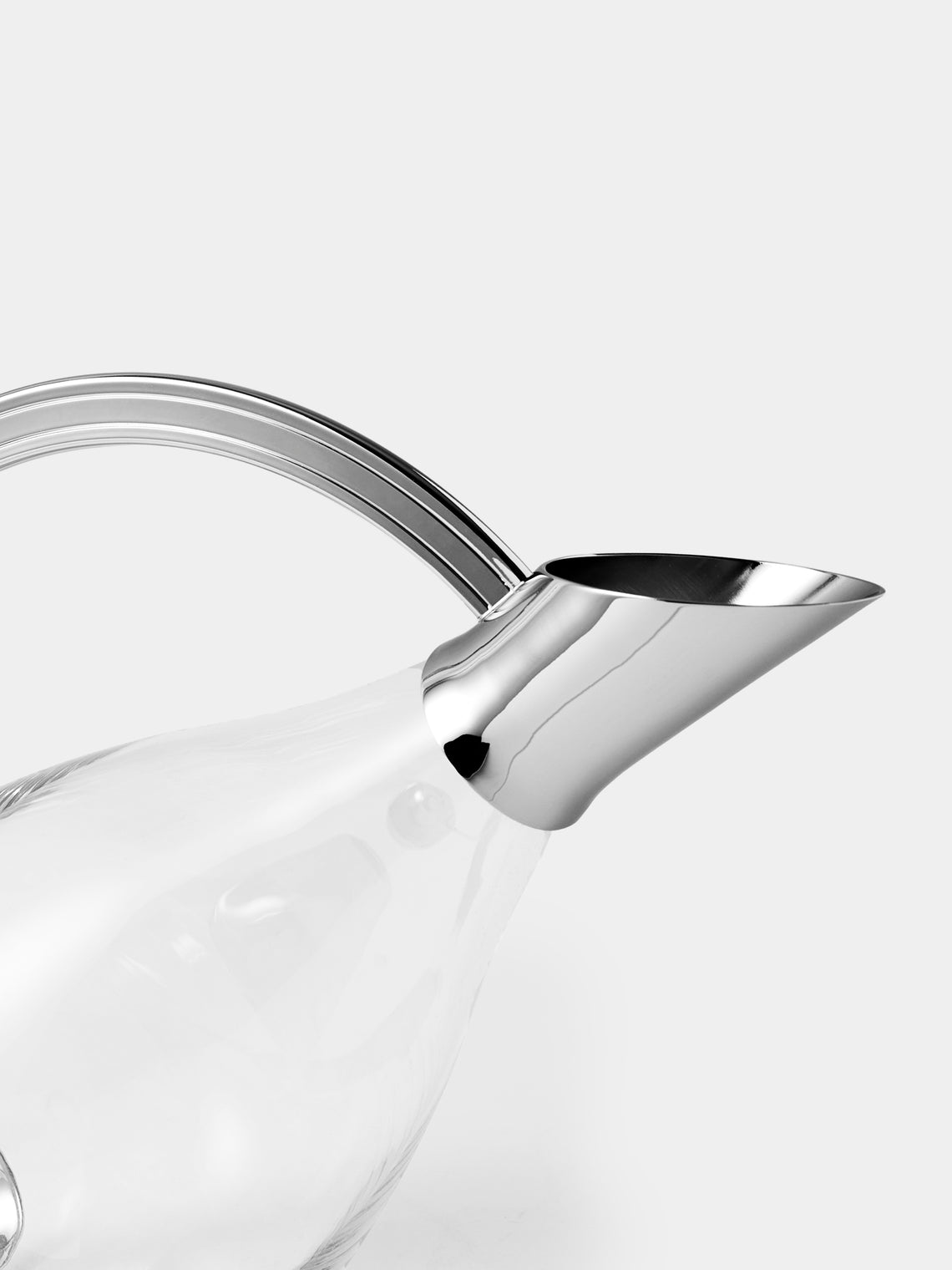 Greggio - Duck Silver-Plated Decanter - Silver - ABASK