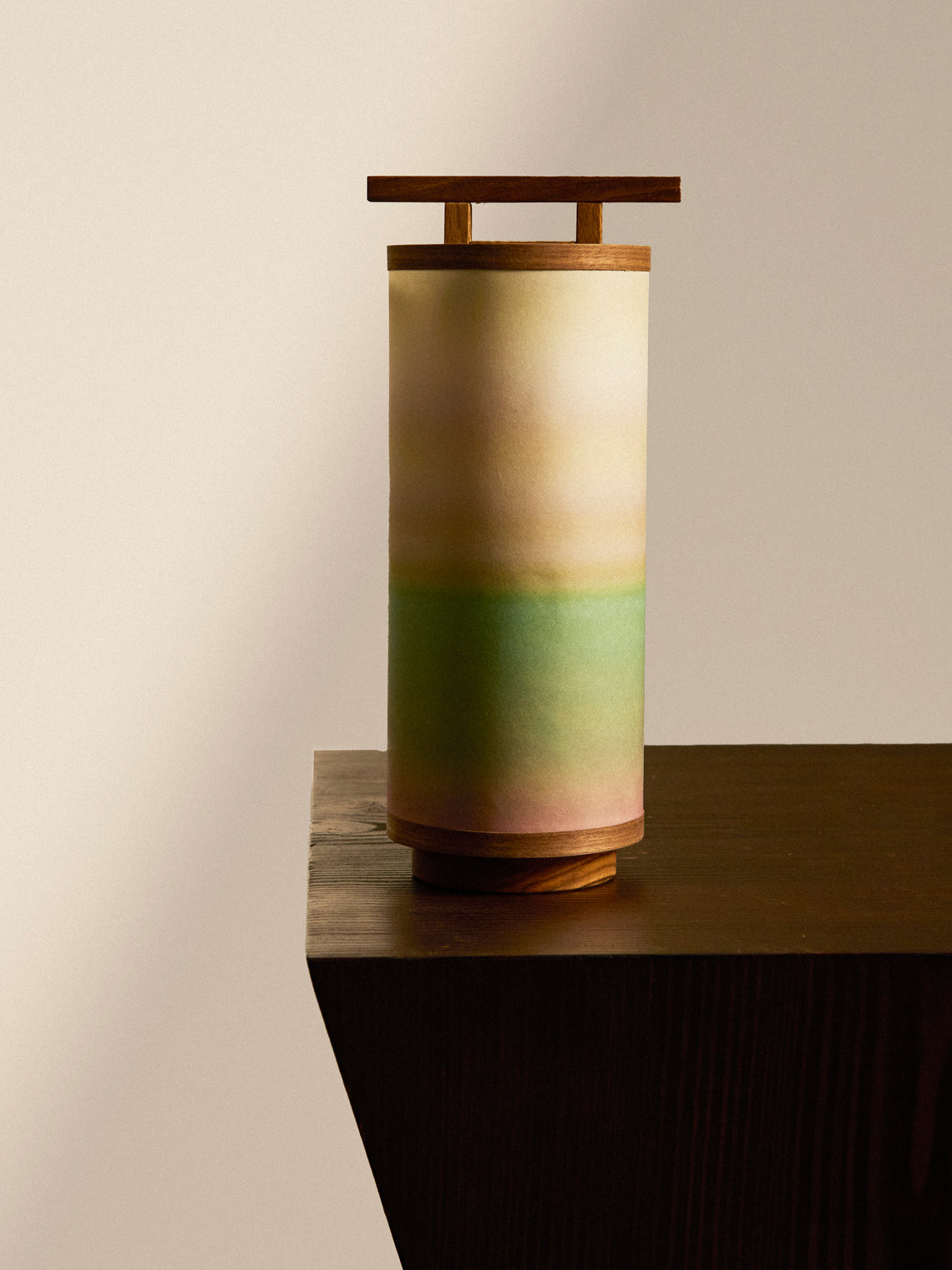Maxime Prange - Torii Walnut and Washi Paper Small Table Lamp - Multiple - ABASK