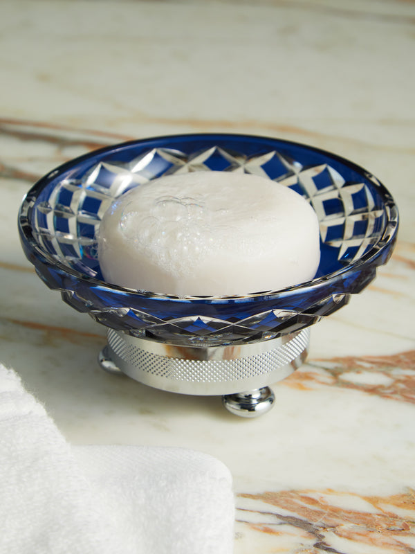 Zodiac London - Cut Crystal Soap Dish -  - ABASK