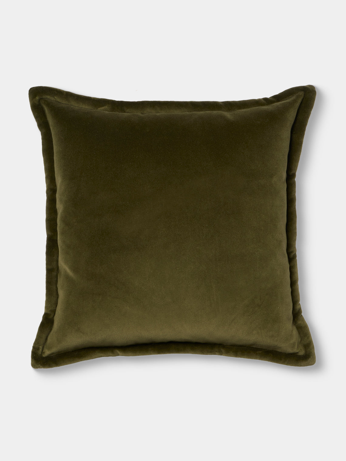 de Le Cuona - Vienna Cotton Pillow (21.5in/55cm) - Green - ABASK - 