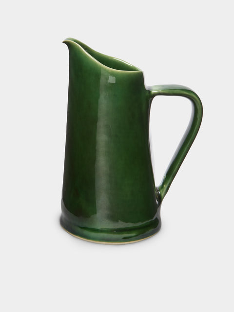 Hand-Glazed Ceramic Extra Large Jug