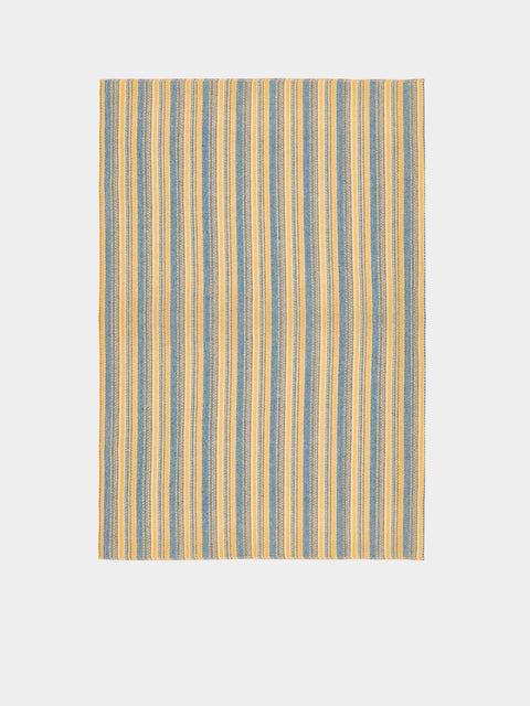 The Stroud - Corn Harvest Cotswold Lion Wool Blanket (79in/2m) - Multiple - ABASK - 