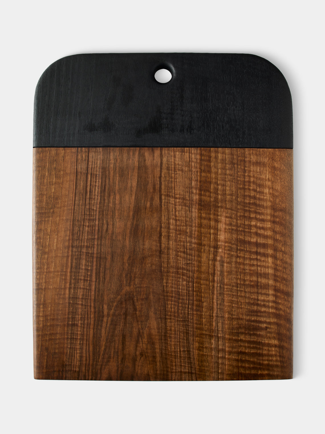 Lucas Castex - Hand-Carved Oak Serving Board - Dark Brown - ABASK