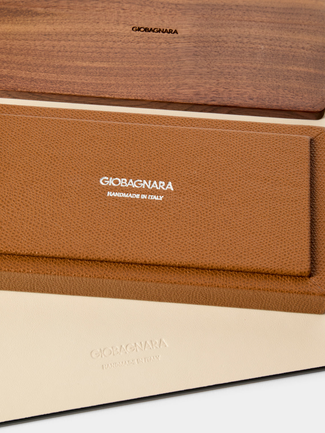 Giobagnara - Leather Bingo Set - Brown - ABASK