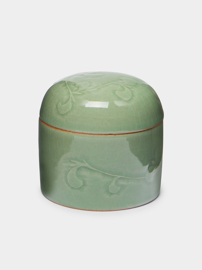 Kim Pan-ki - Celadon Lidded Jar -  - ABASK - 