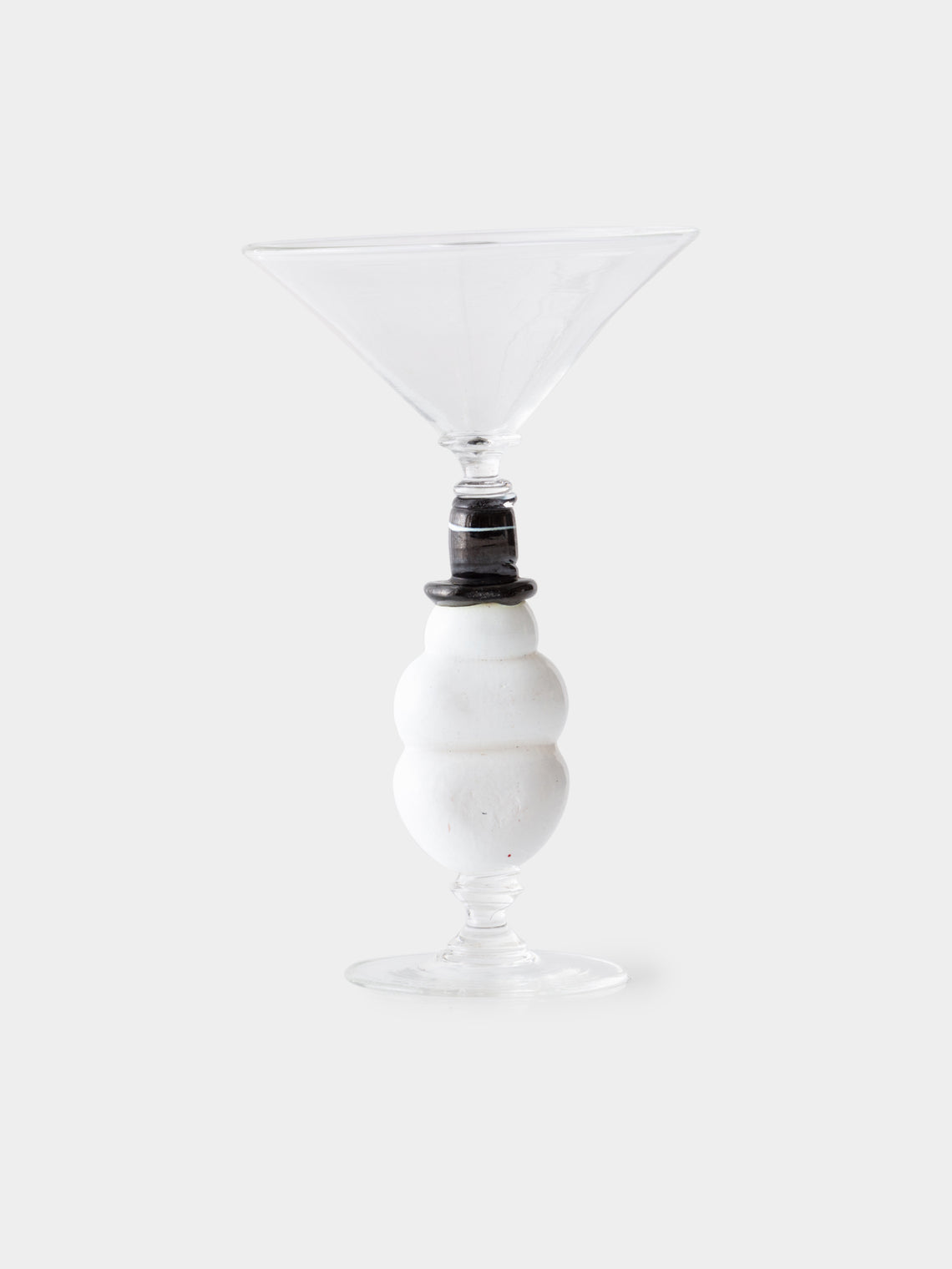 2006 Frosty Hand-Blown Martini Glass