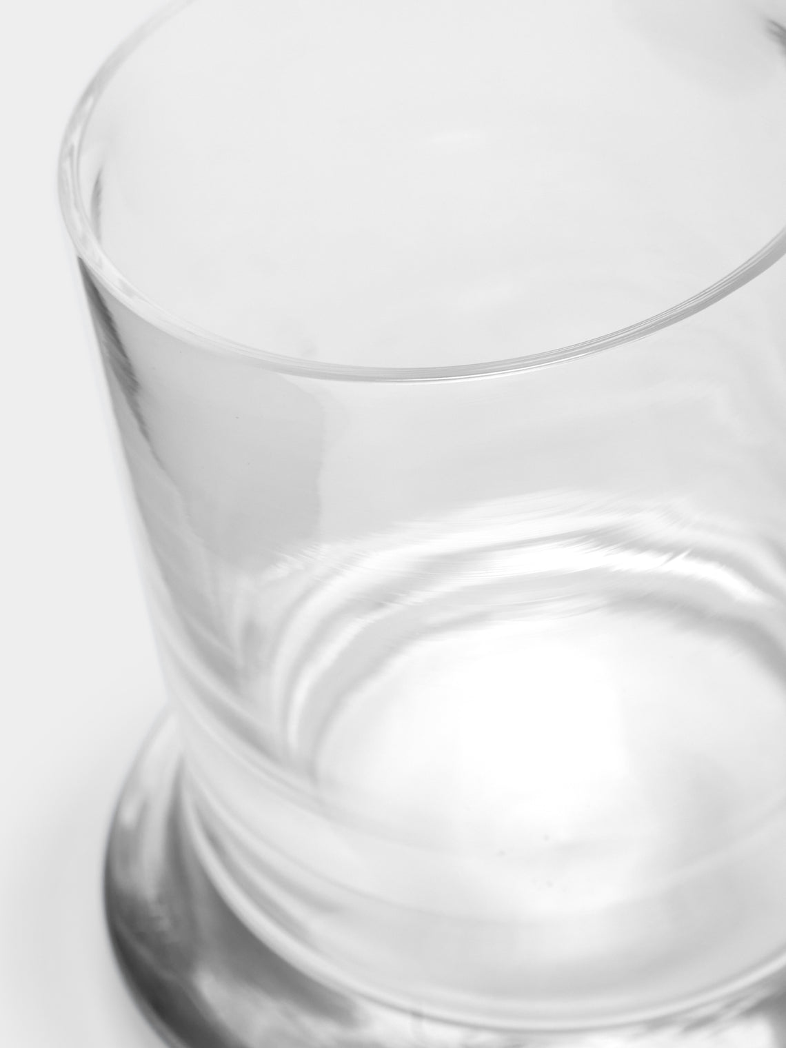 NasonMoretti - Archive Revival 1951 Hand-Blown Murano Glass Boat Tumblers (Set of 2) - Clear - ABASK