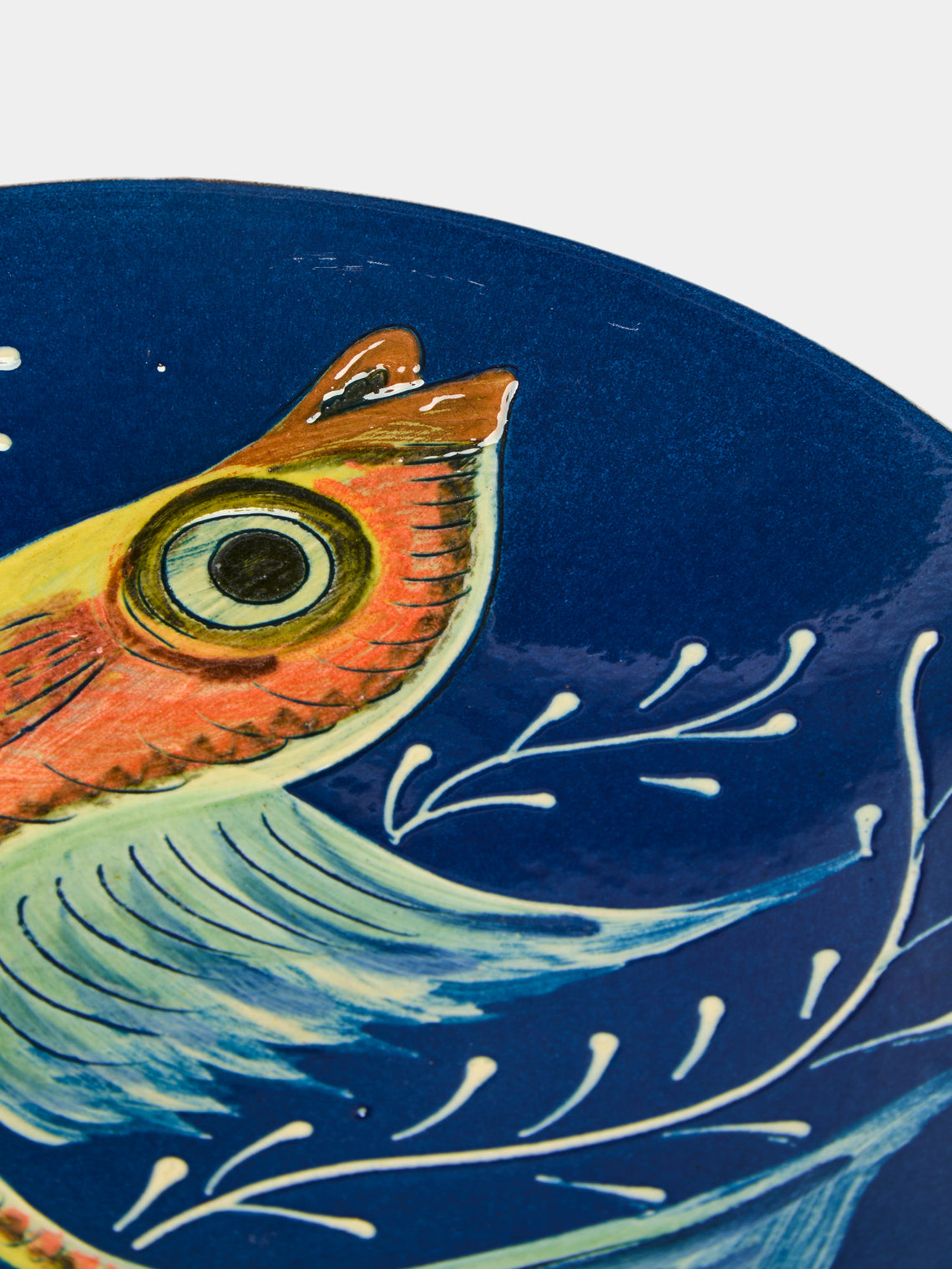 Antique and Vintage - 1950s Piedmont Ceramic Fish Platter -  - ABASK