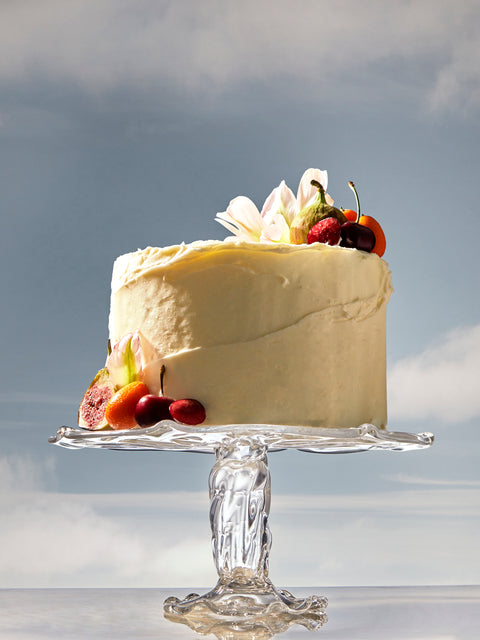 Alexander Kirkeby - Hand-Blown Crystal Cake Stand -  - ABASK