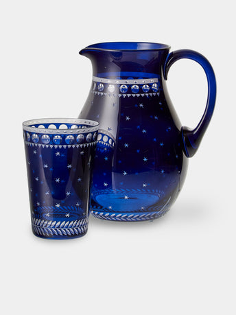 Artel - Staro Hand-Engraved Crystal Collection - Blue - ABASK - 