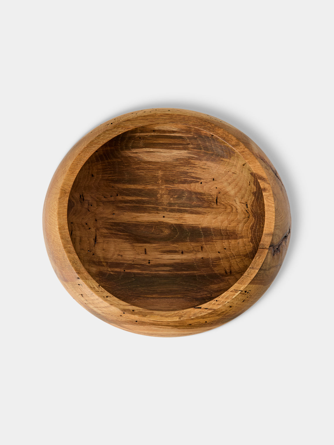 Iida Woodturning - Hand-Turned Ash Oil-Finish Bowl - Brown - ABASK