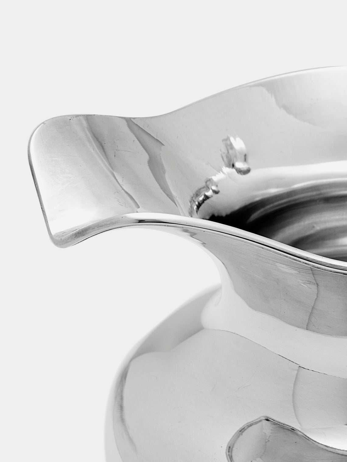 Antique and Vintage - 1970s Solid Silver Water Jug -  - ABASK